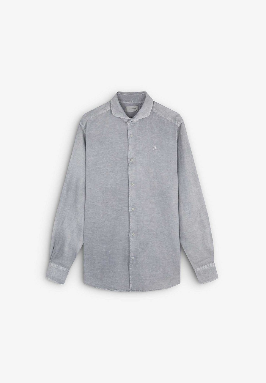 Scalpers Vintage Linen Se Shirt | Casual