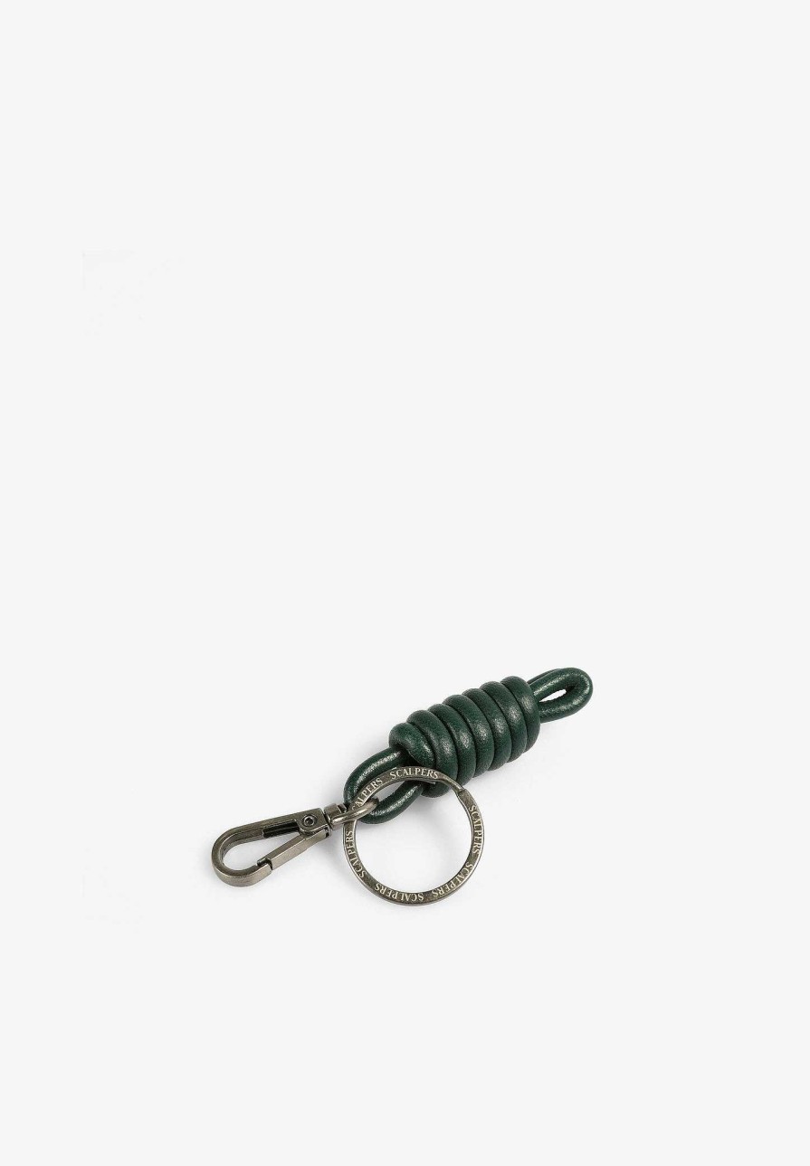 Scalpers Leather Knot Keychain | Keychains