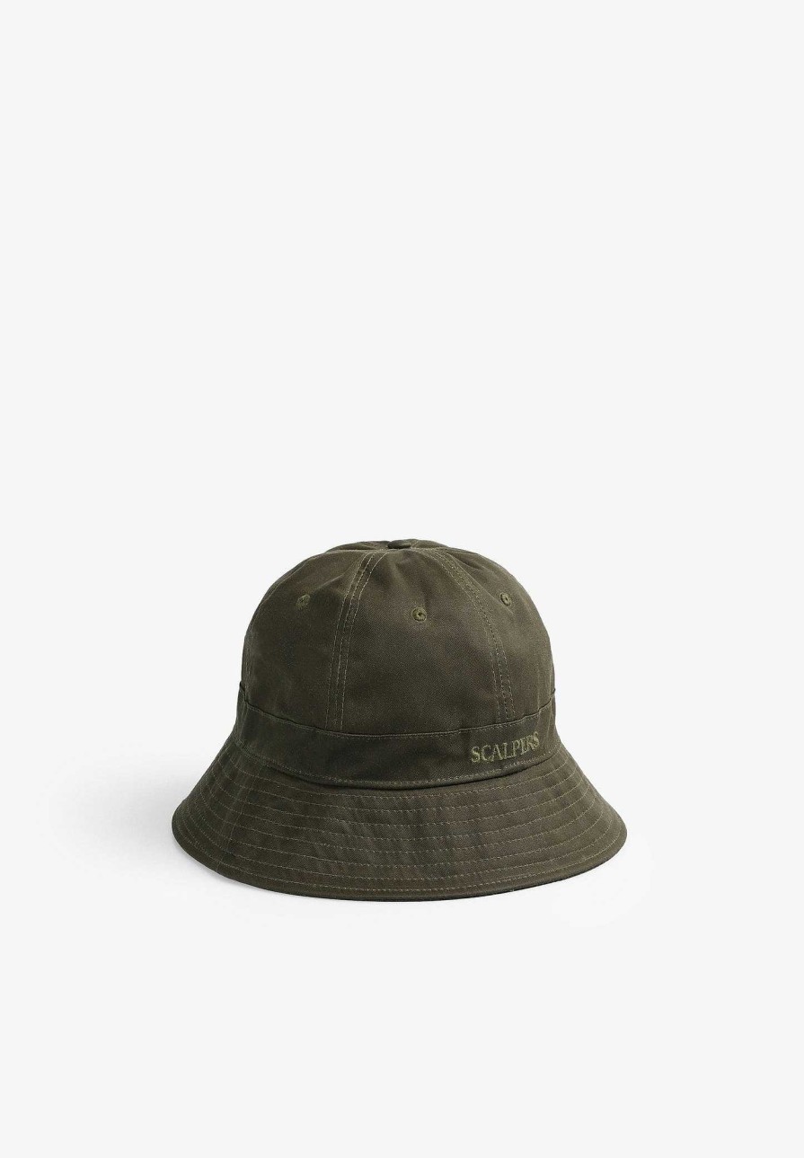 Scalpers Embroidered Logo Bucket Hat | Caps