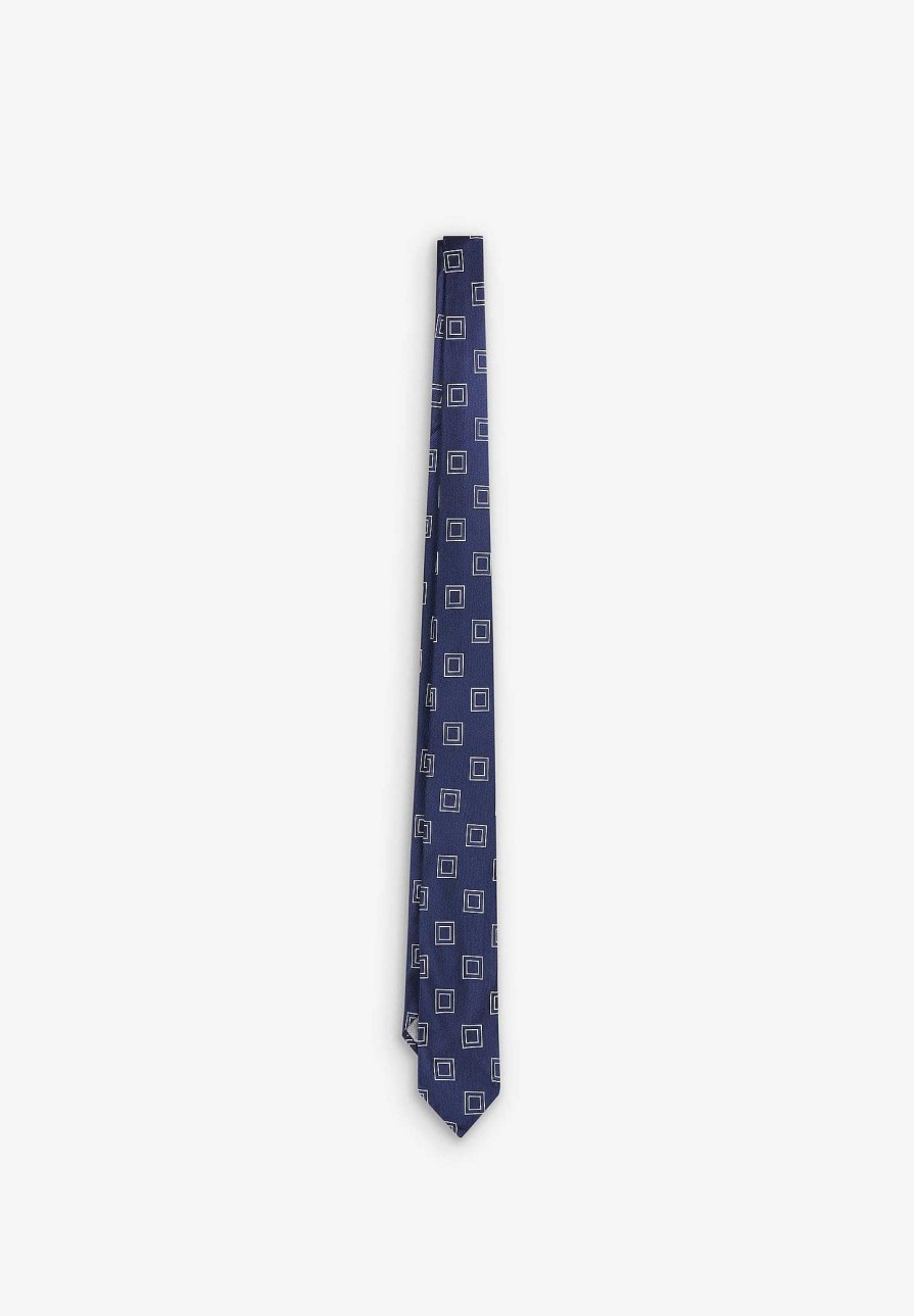 Scalpers Checkered Printed Tie | Ties