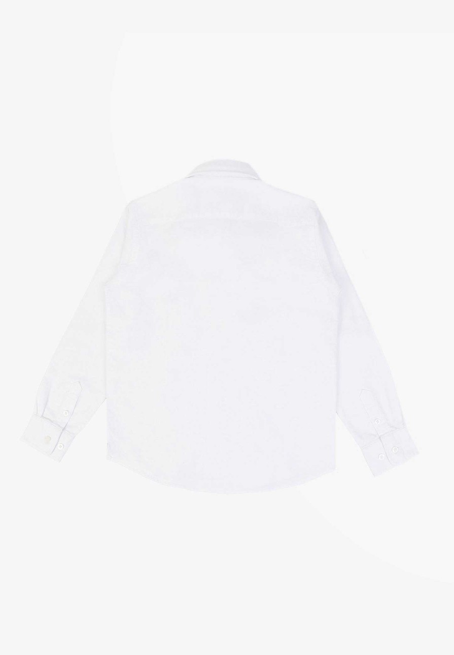 Scalpers Oxford Shirt With Button Collar | Shirts