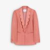 Scalpers Blazer With Wave Lapel Detail | Blazers And Vests