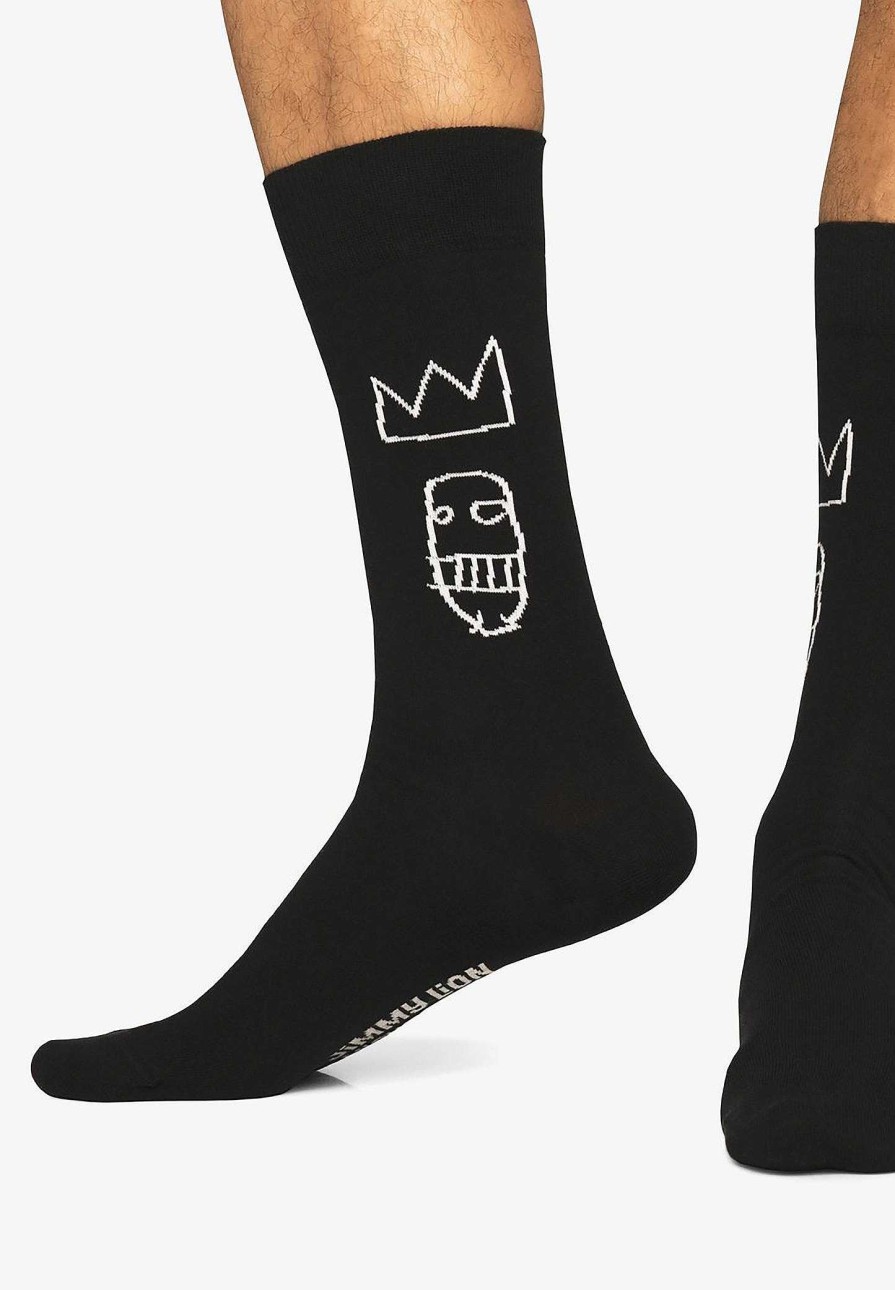 Scalpers Jimmy Lion | Basquiat Sugar Ray Robinson Socks | Socks