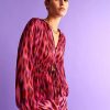 Scalpers Lurex Printed Blouse | Shirts