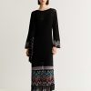 Scalpers Crochet Dress With Fringed Detail | Dresses