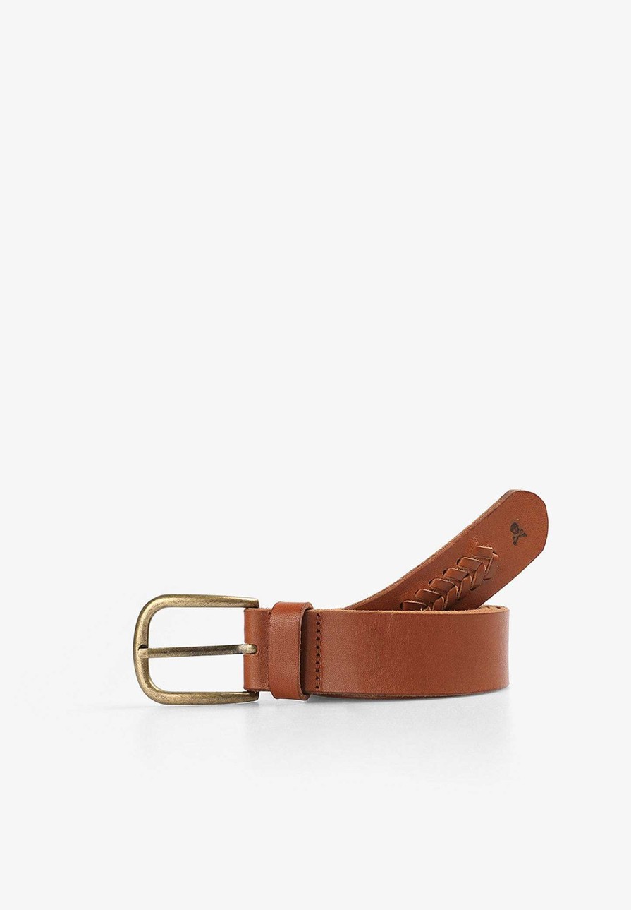 Scalpers Leather Belt Die Cut Details | Belts And Suspenders