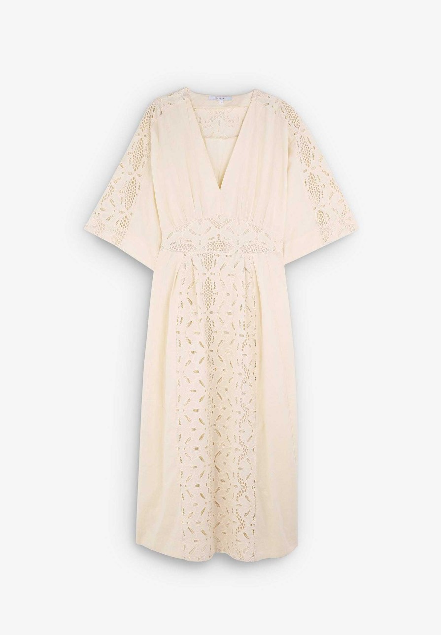 Scalpers Embroidered Midi Dress | Dresses