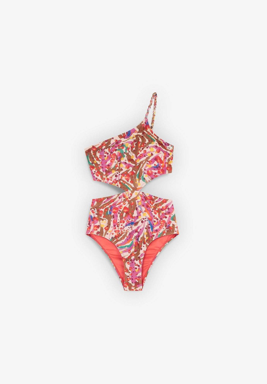 Scalpers Asymmetric Swimsuit | Bikinis And Swimsuits