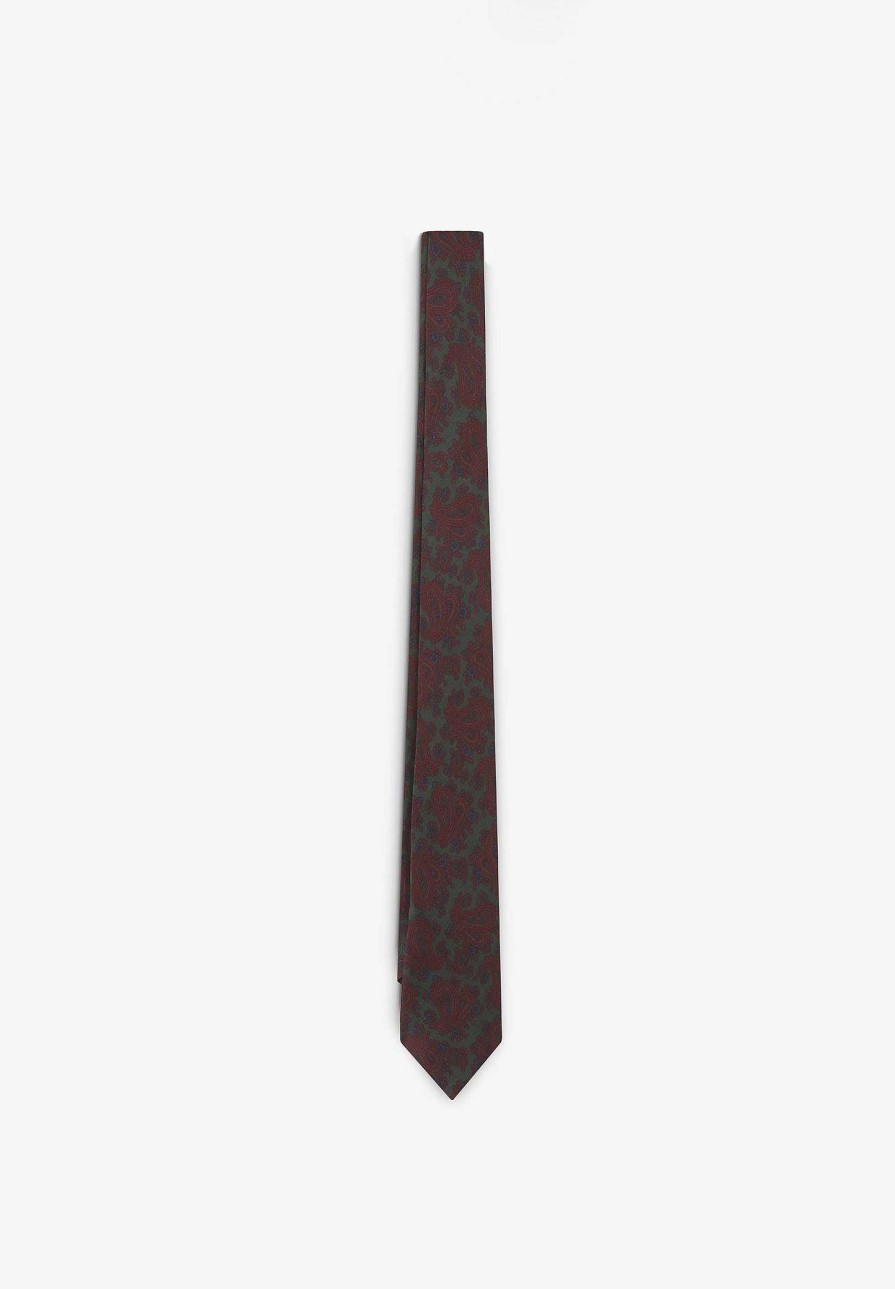 Scalpers Paisley Motifs Tie | Ties