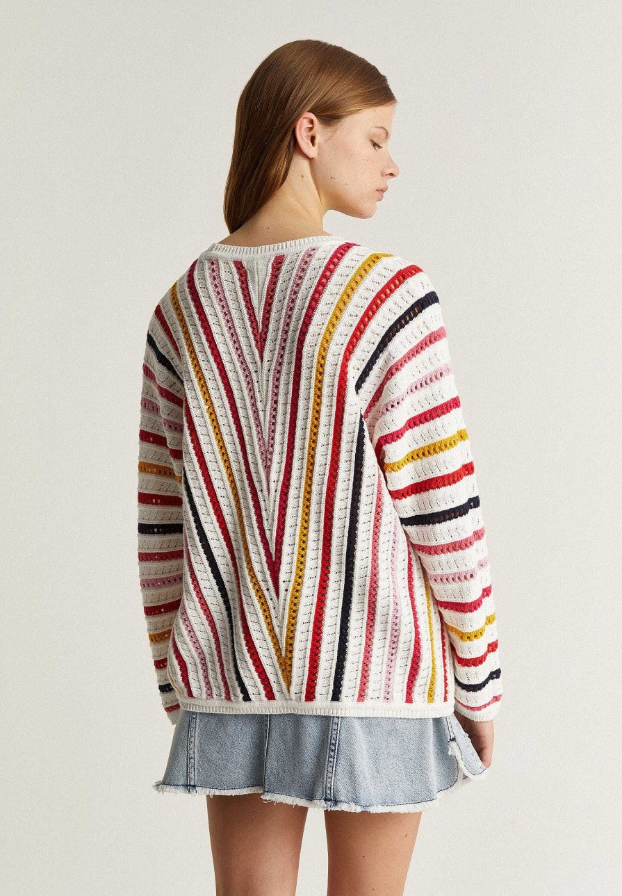 Scalpers Structured Knitted Sweater | Spot