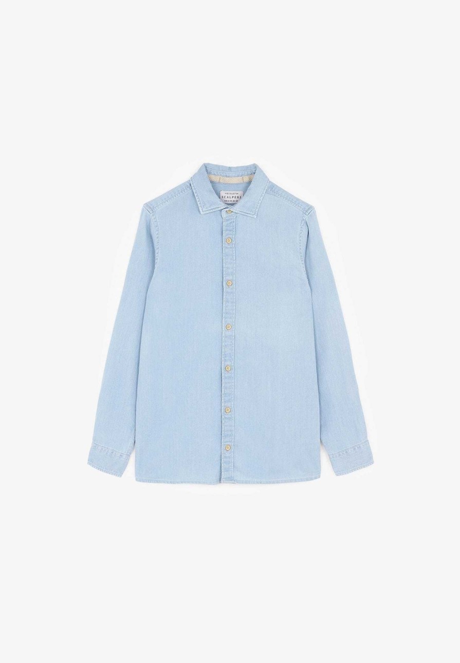 Scalpers Denim Shirt | Shirts