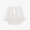 Scalpers Crochet Details Blouse | Shirts