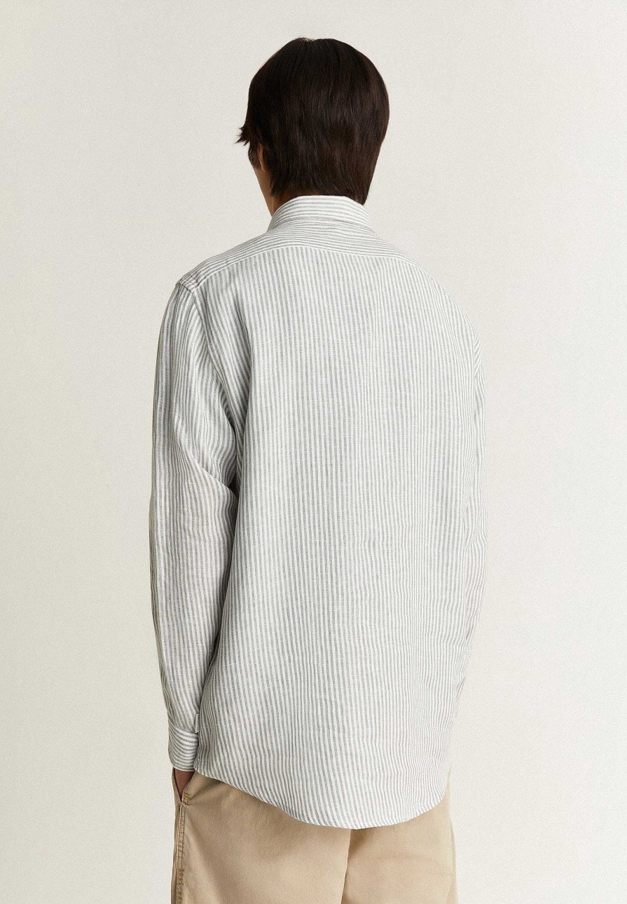 Scalpers Striped Linen Shirt | Casual