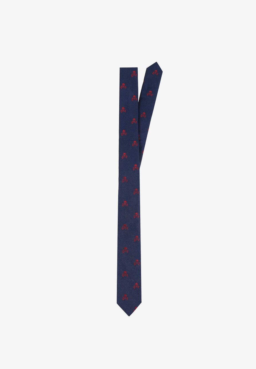 Scalpers All Over Skulls Tie | Ties