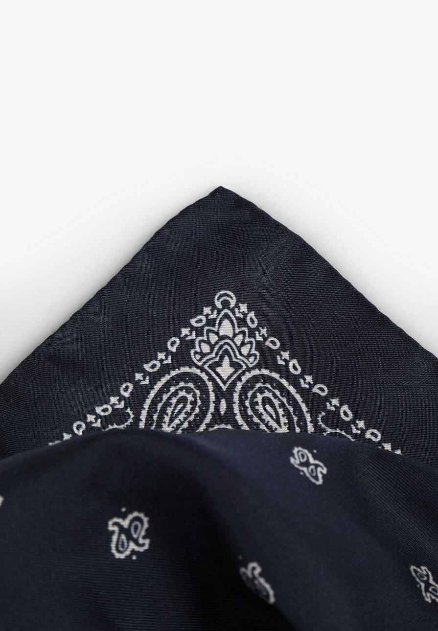 Scalpers Paisley Print Silk Scarf | Handkerchiefs