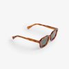 Scalpers Tortoiseshell Effect Paste Square Sunglasses | Glasses