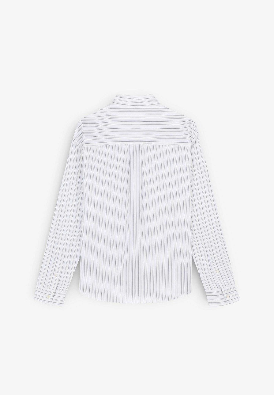 Scalpers Relaxed Striped Shirt | Casual