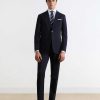 Scalpers Navy Blue Classic Suit | Suits