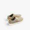 Scalpers Low Top Sneaker Skull Animal Print | Footwear