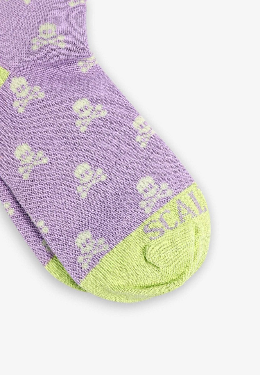 Scalpers All Over Skull Socks | Accessories