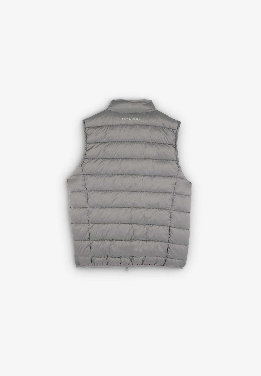 Scalpers Skull Padded Vest | Jackets And Vests