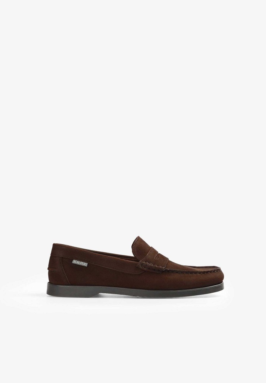 Scalpers Label Leather Moccasins | Formal