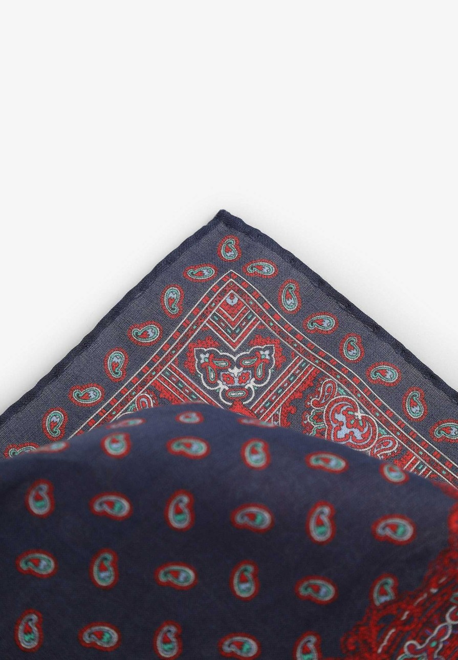 Scalpers Paisley Printed Cotton Scarf | Handkerchiefs