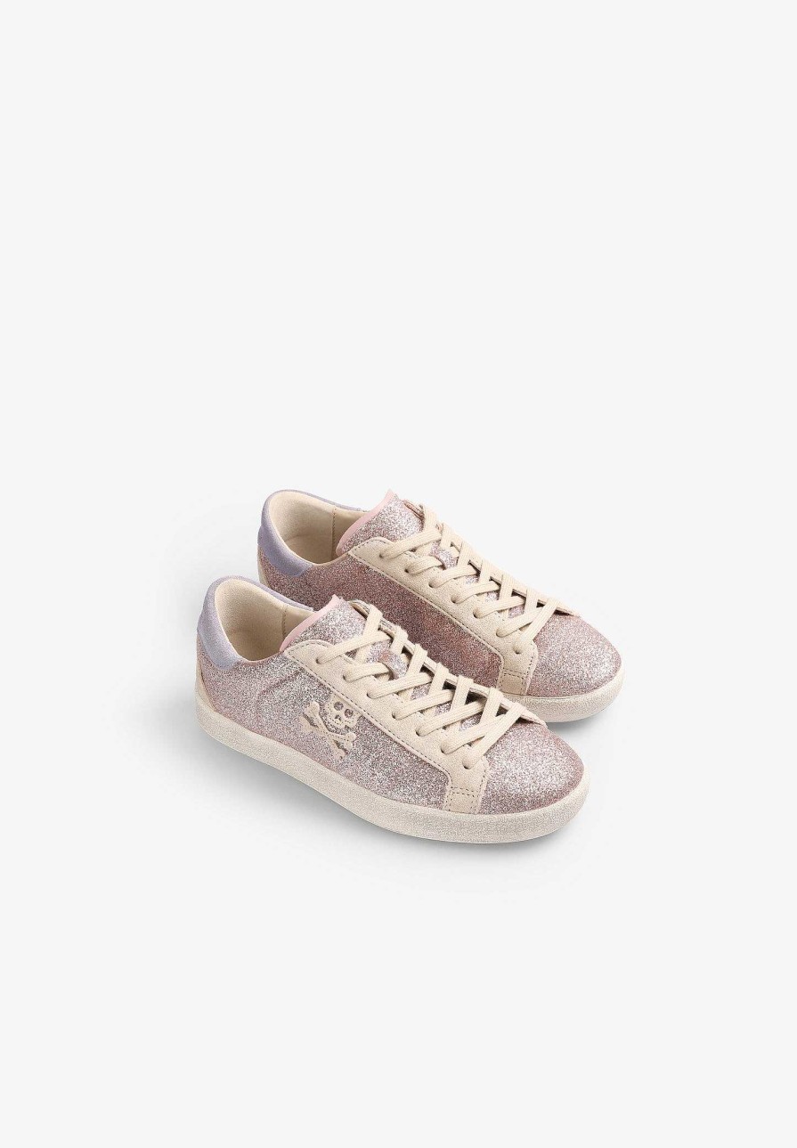 Scalpers Glitter Low Sneakers | Footwear