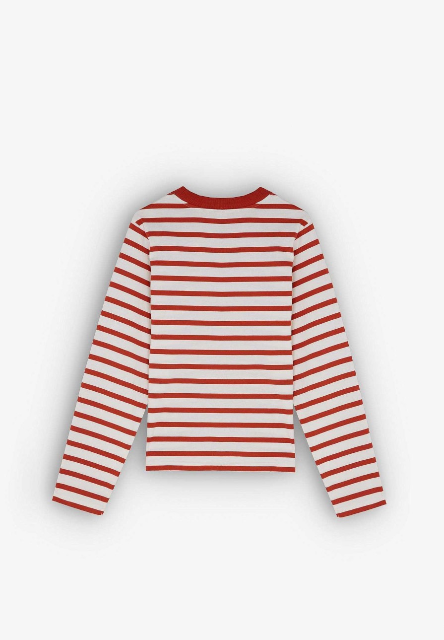 Scalpers Striped Long Sleeve T-Shirt | T-Shirts And Tops