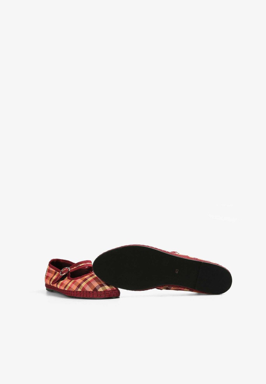 Scalpers Vichy Slippers | Flat Shoes