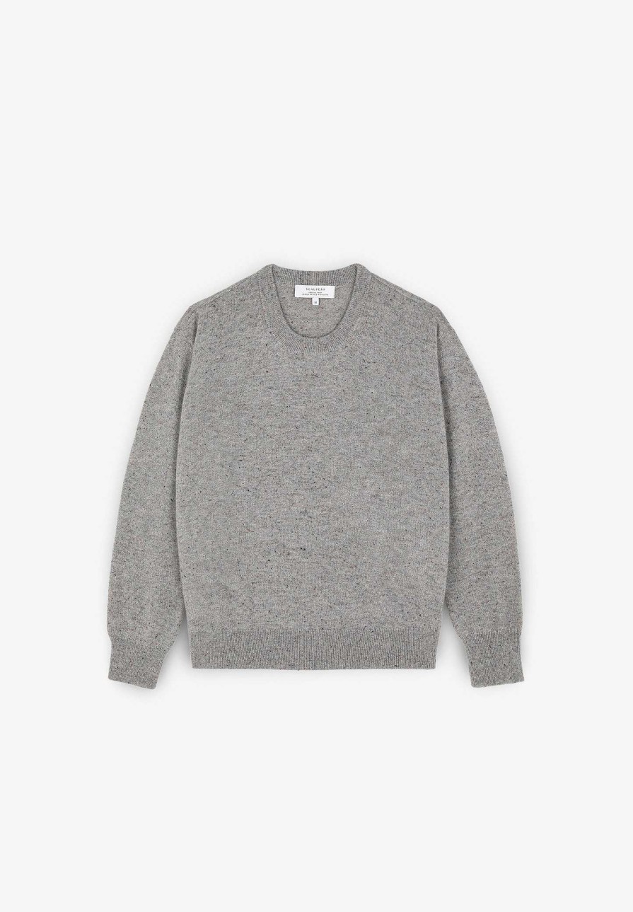 Scalpers Cashmere Round Neck Sweater | Sweaters And Cardigans