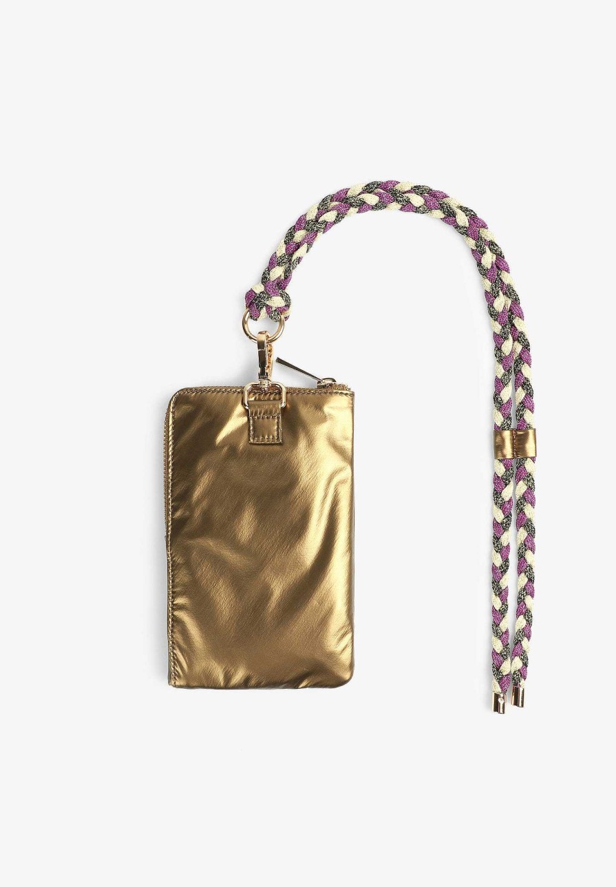 Scalpers Mini Metallic Mobile Bag | Covers And Cases