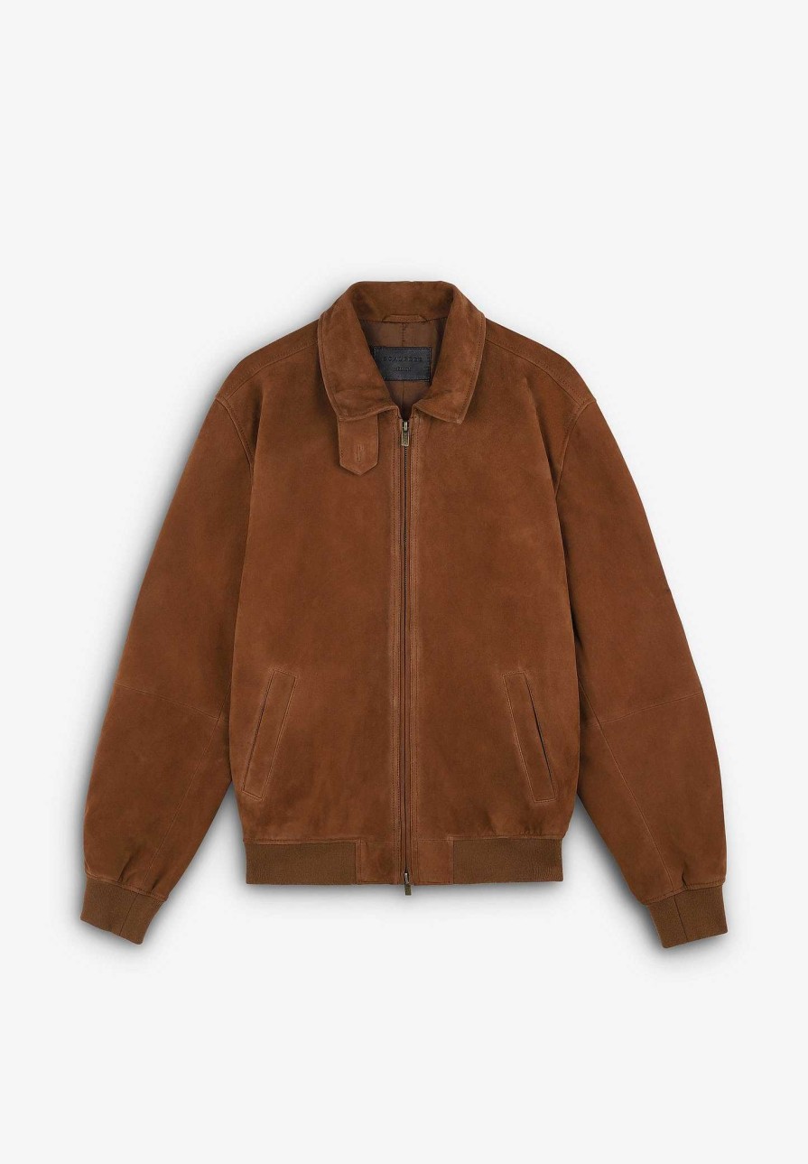 Scalpers Leather Bomber Jacket | Jackets And Jackets