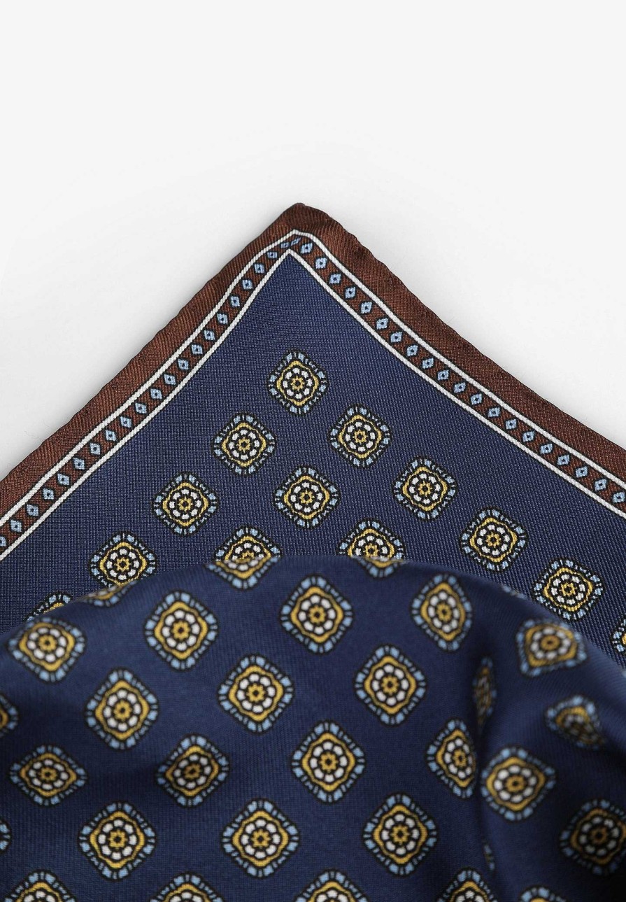 Scalpers Motifs Silk Scarf | Handkerchiefs