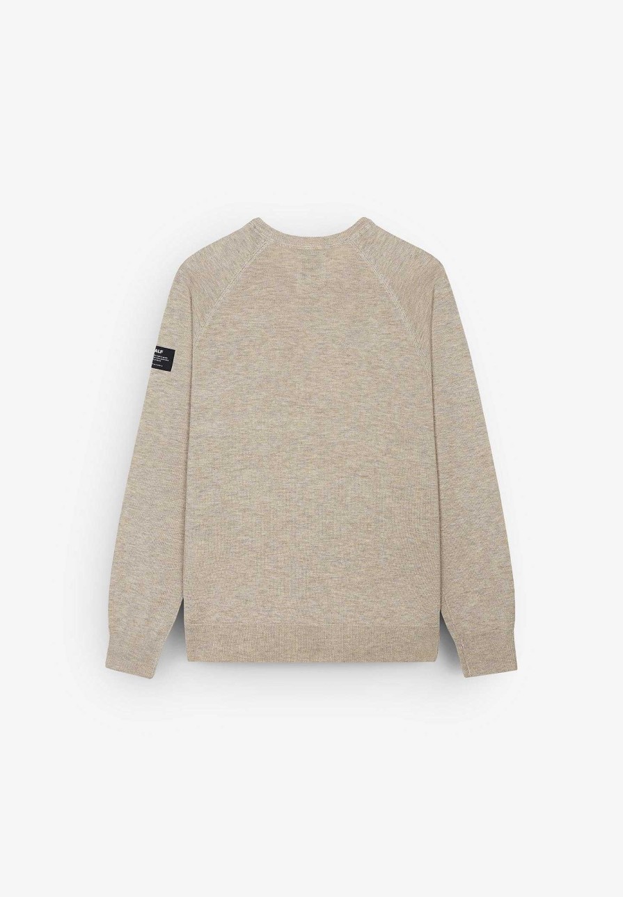 Scalpers Ecoalf | Higa Men'S Sweater | Sweaters And Cardigans