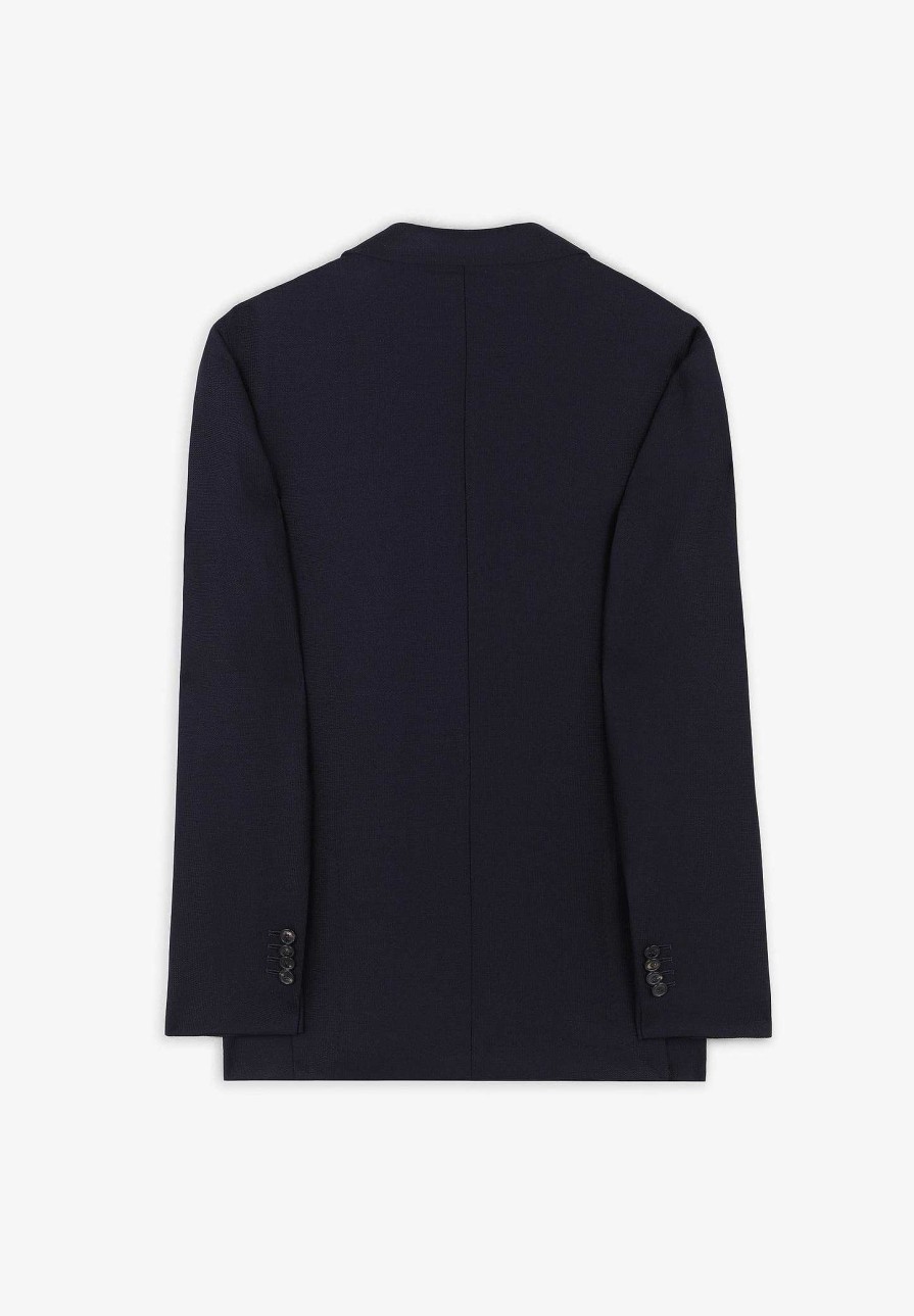 Scalpers Structured Wool Blazer | American