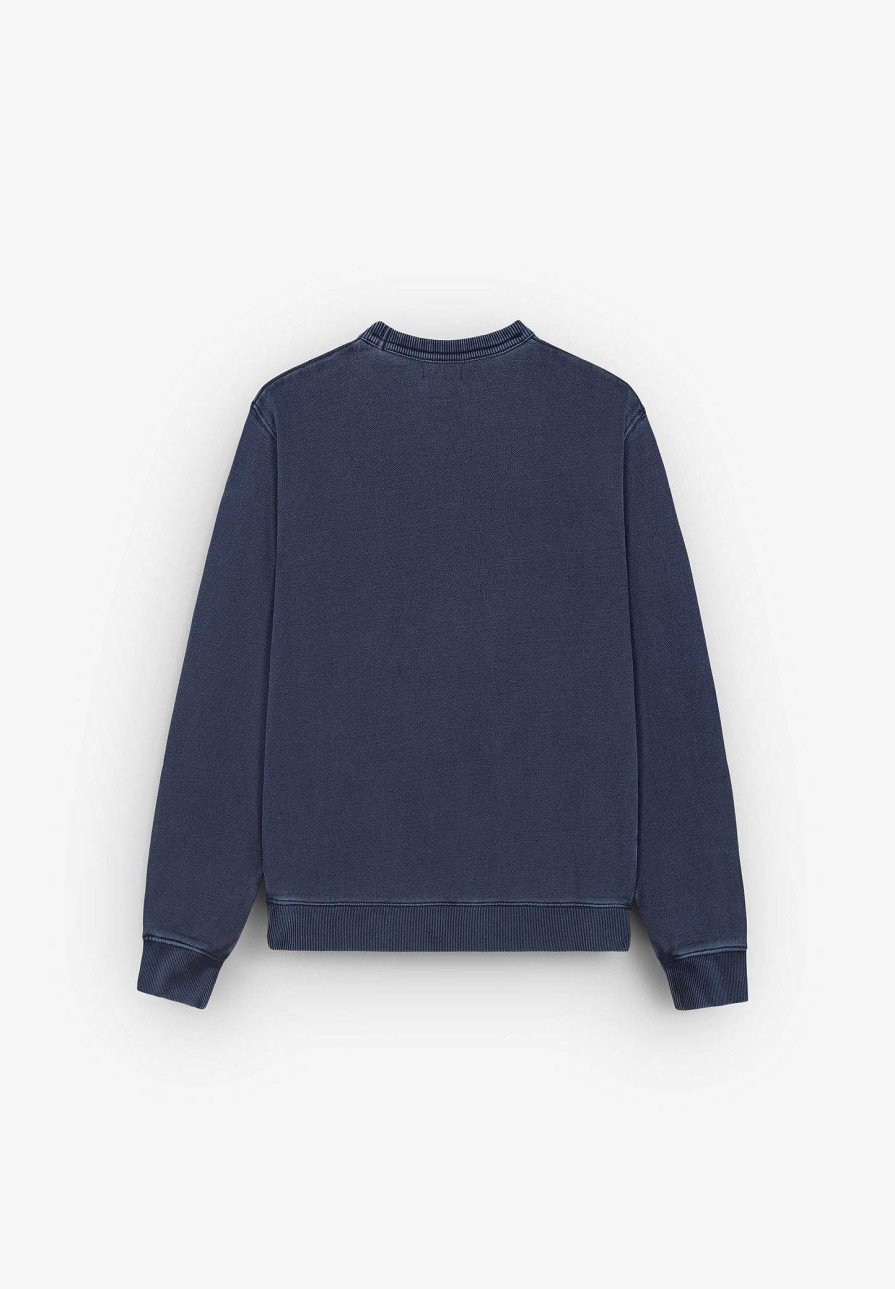 Scalpers Woolrich | Garment Dyed Sweater | Sweatshirts