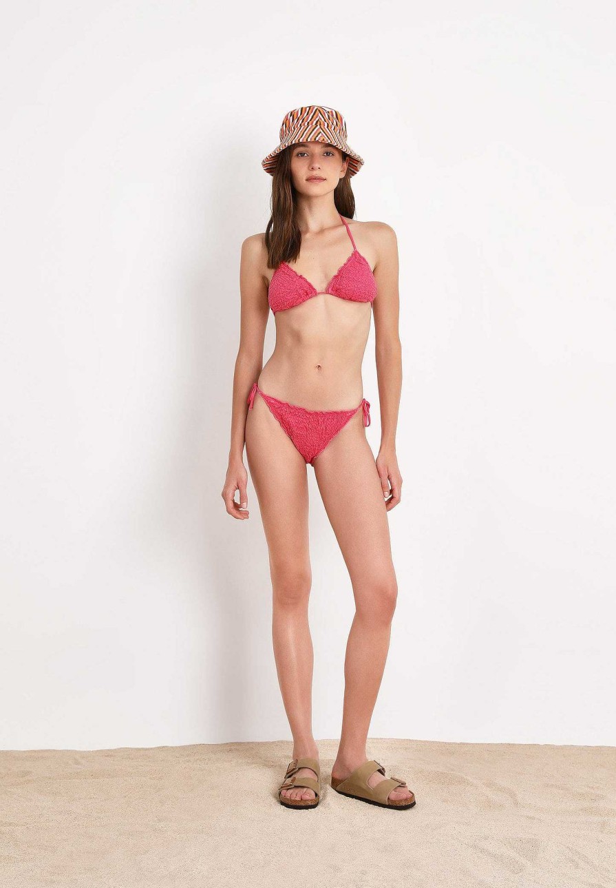 Scalpers Mi&Co | Embroidered Triangle Bikini | Bikinis And Swimsuits