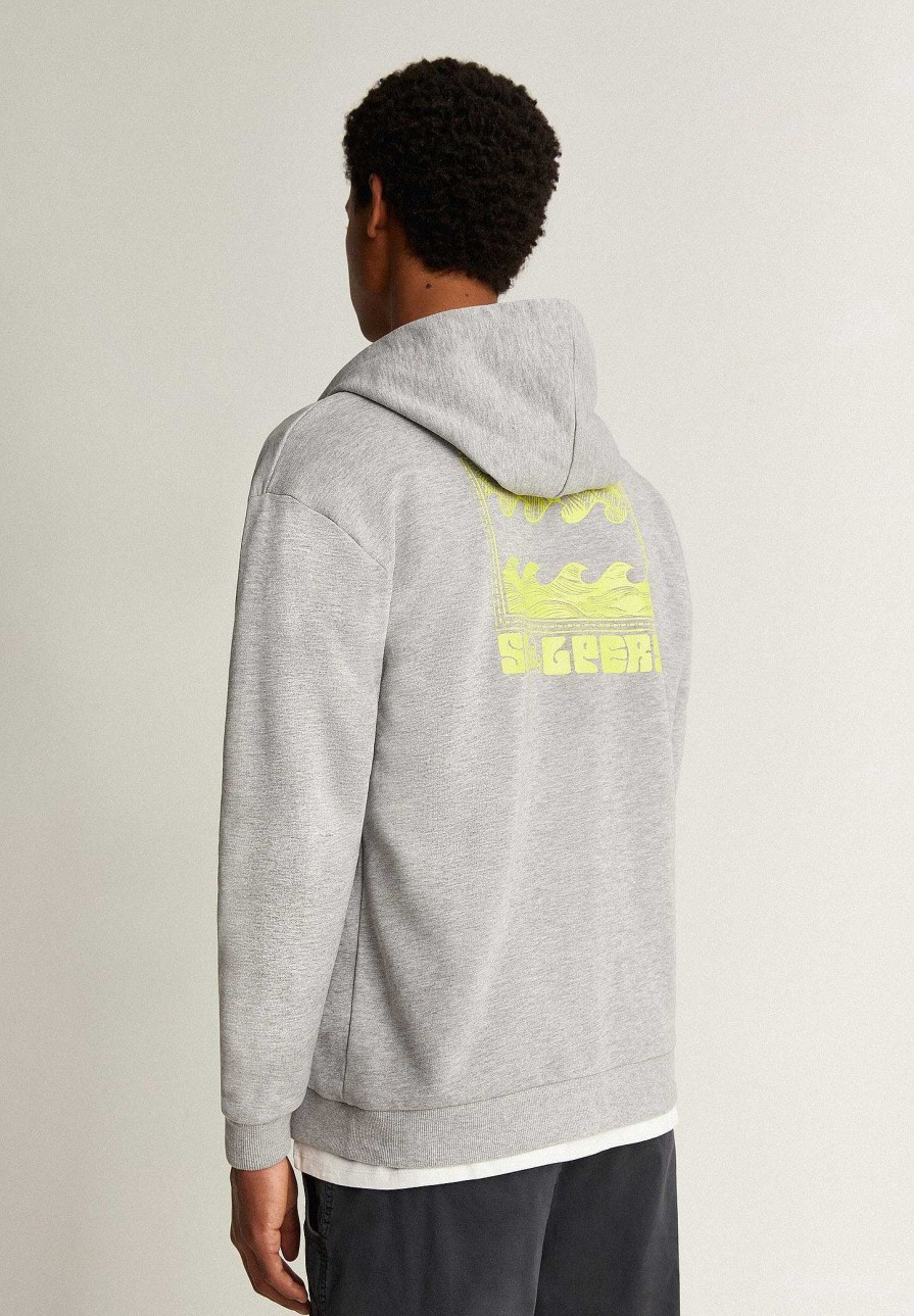 Scalpers Zipper Hooded Sweatshirt | Sweatshirts