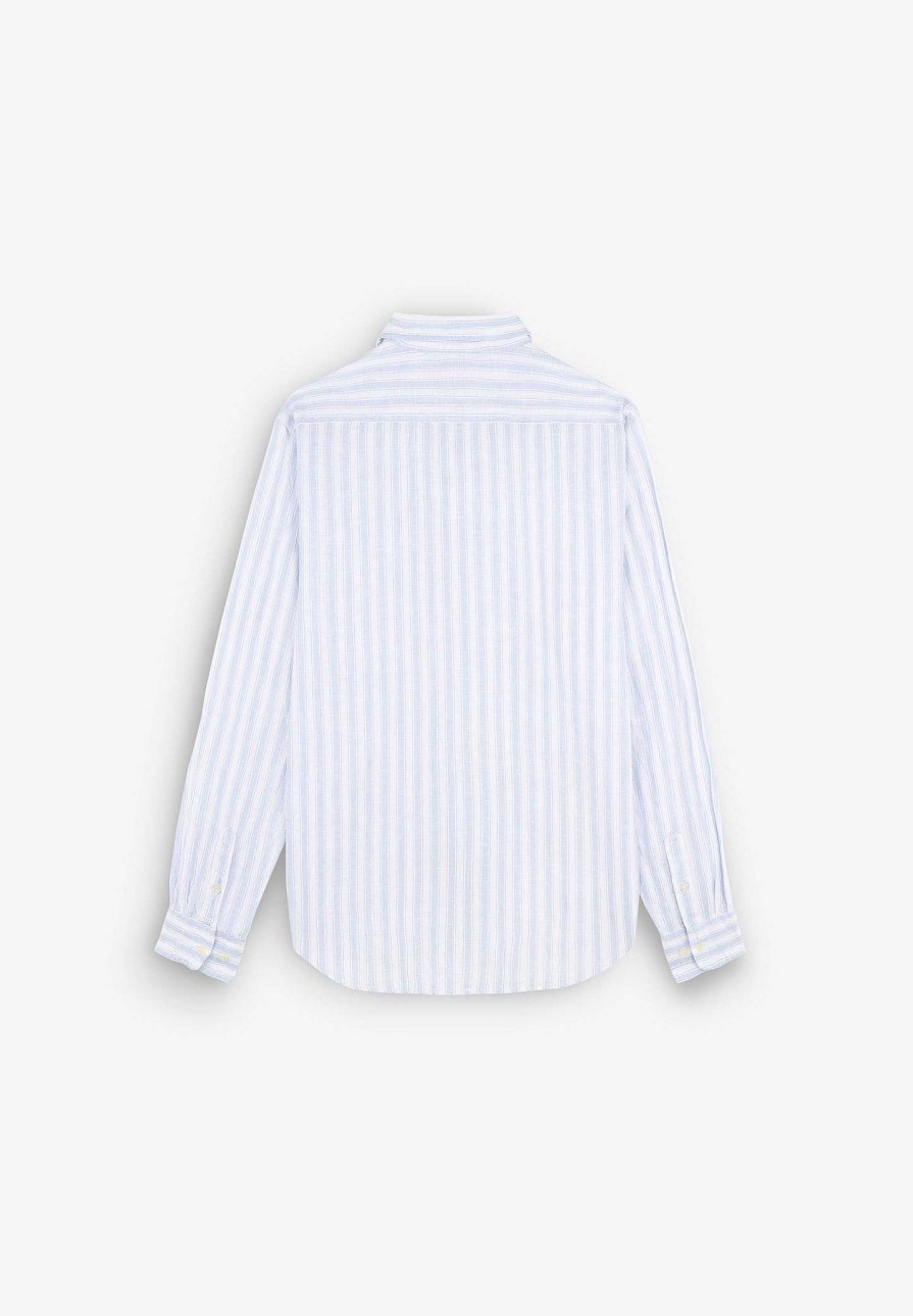 Scalpers Striped Linen Shirt | Casual