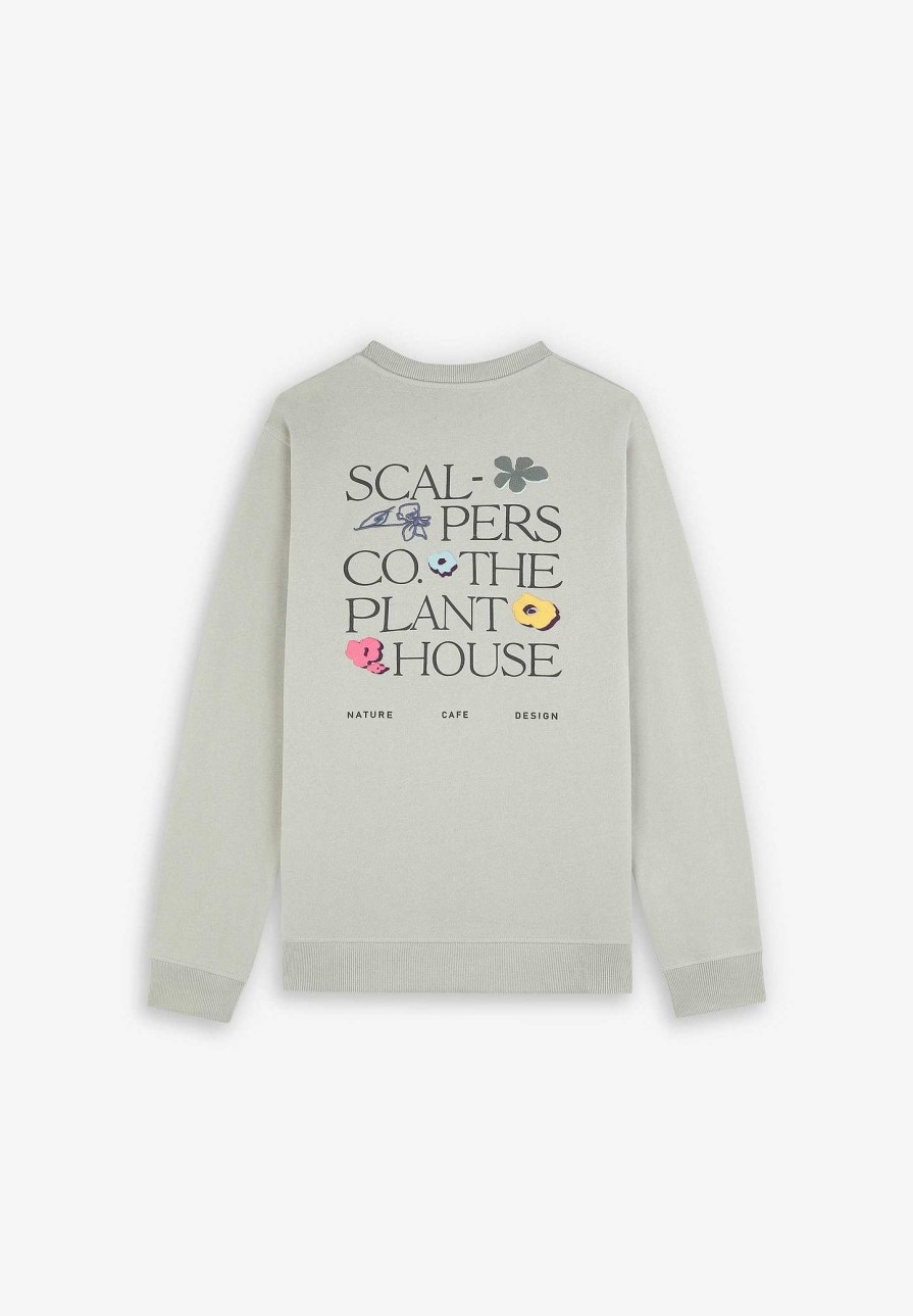 Scalpers Embroidered Details Sweatshirt | Sweatshirts