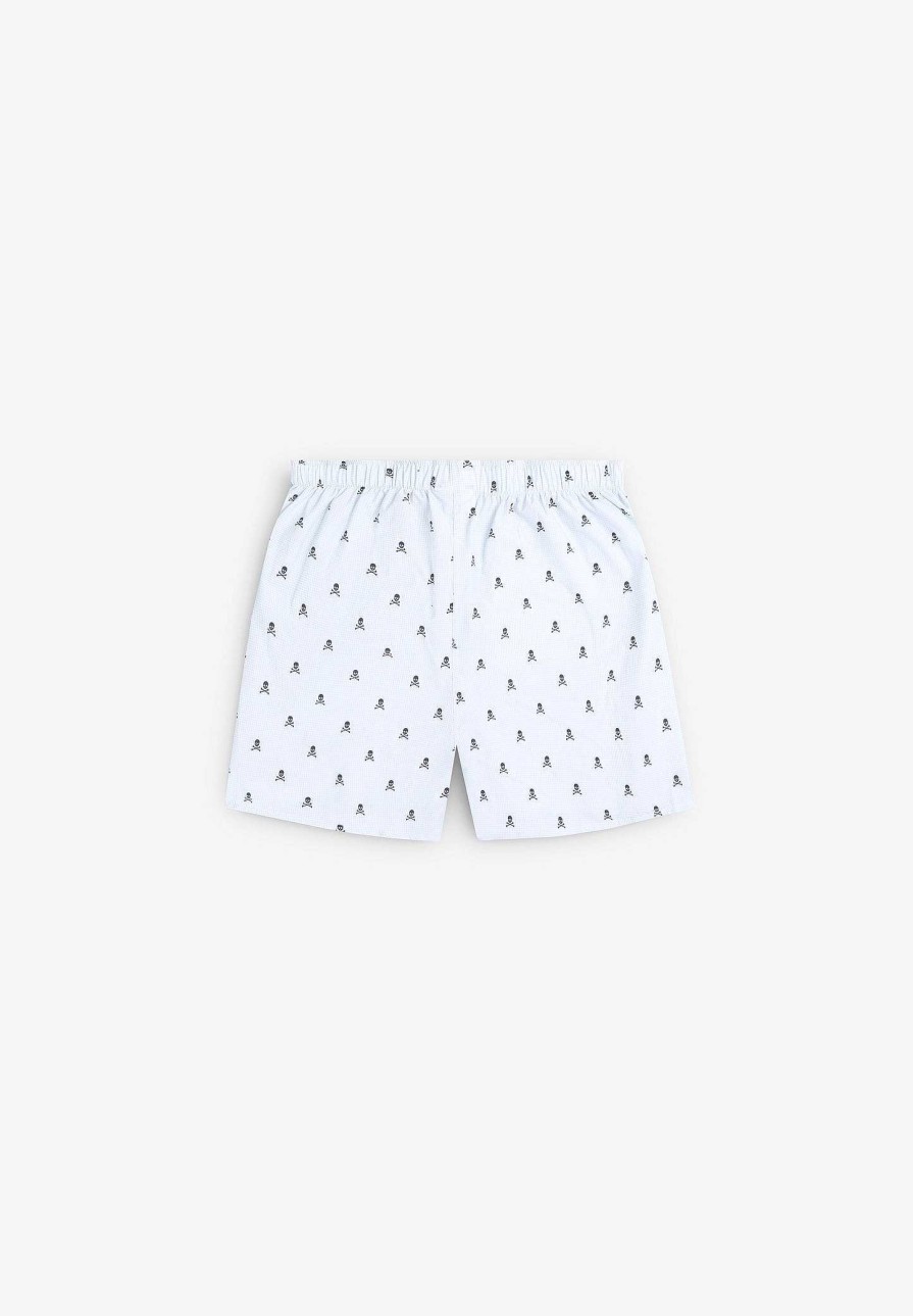 Scalpers Skull Checked Underpants | Boxer