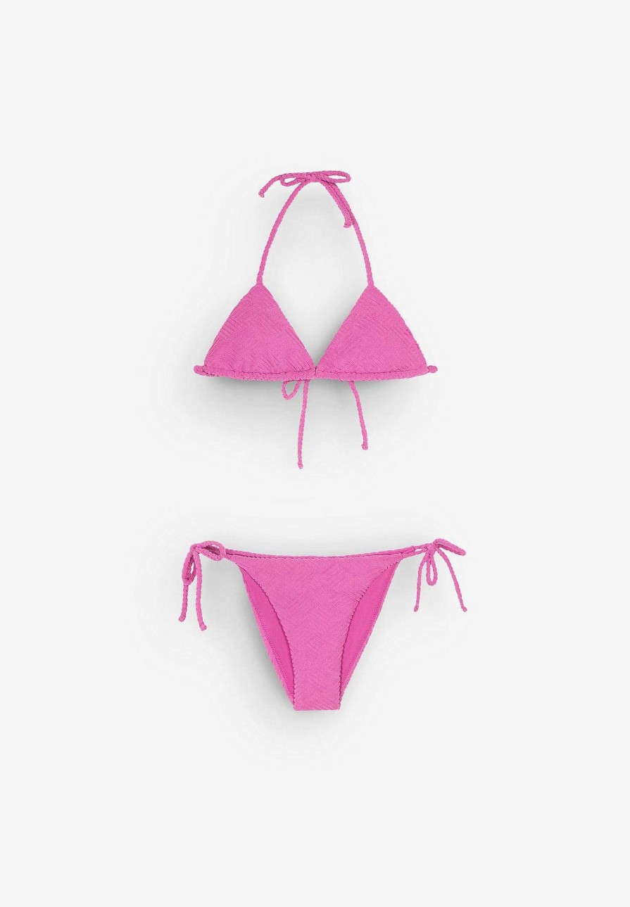 Scalpers Robin Collection | Ultrafuchsia Triangle Bikini | Bikinis And Swimsuits