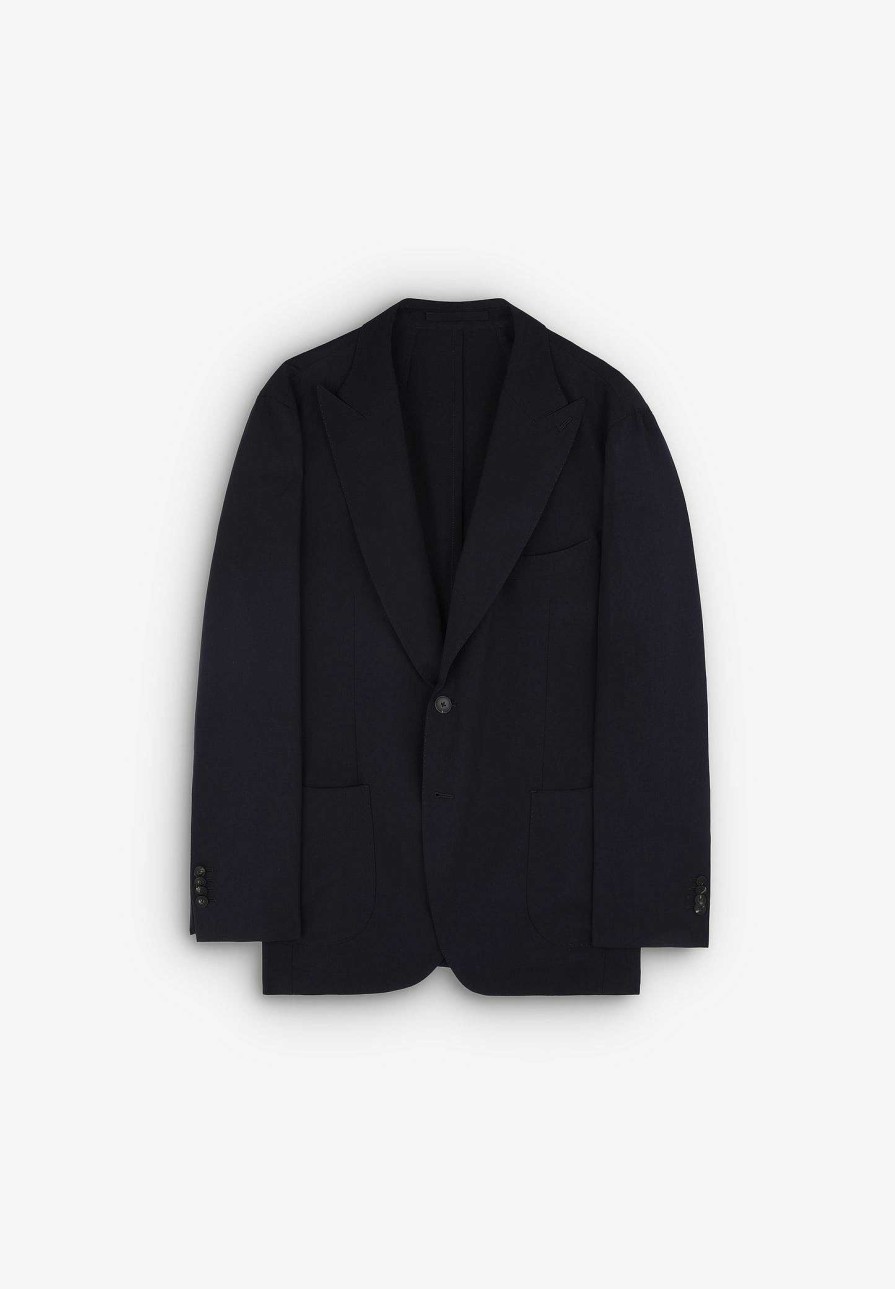 Scalpers Premium Wool Blazer Spear Point Lapel | American