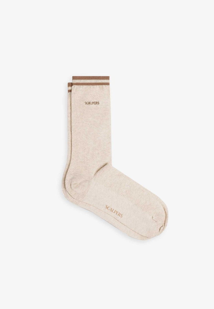 Scalpers Embroidered Logo Socks | Socks