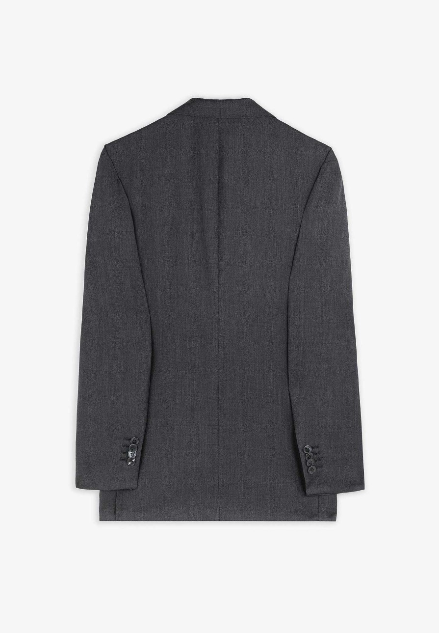 Scalpers Gray Wool Suit | Suits