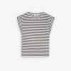 Scalpers Striped Lurex T-Shirt | Tshirts