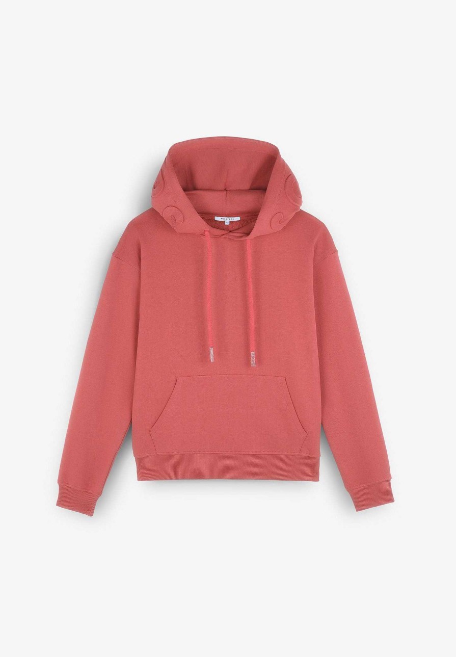 Scalpers Embossed Logo Hooded Sweatshirt | Sweatshirts