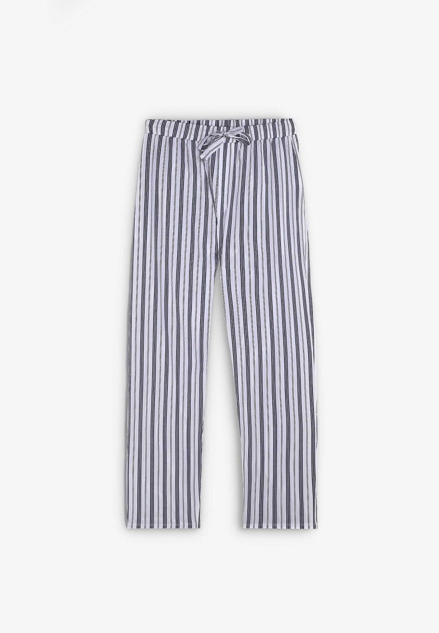 Scalpers Striped Trouser Detail Pajamas | Pajamas