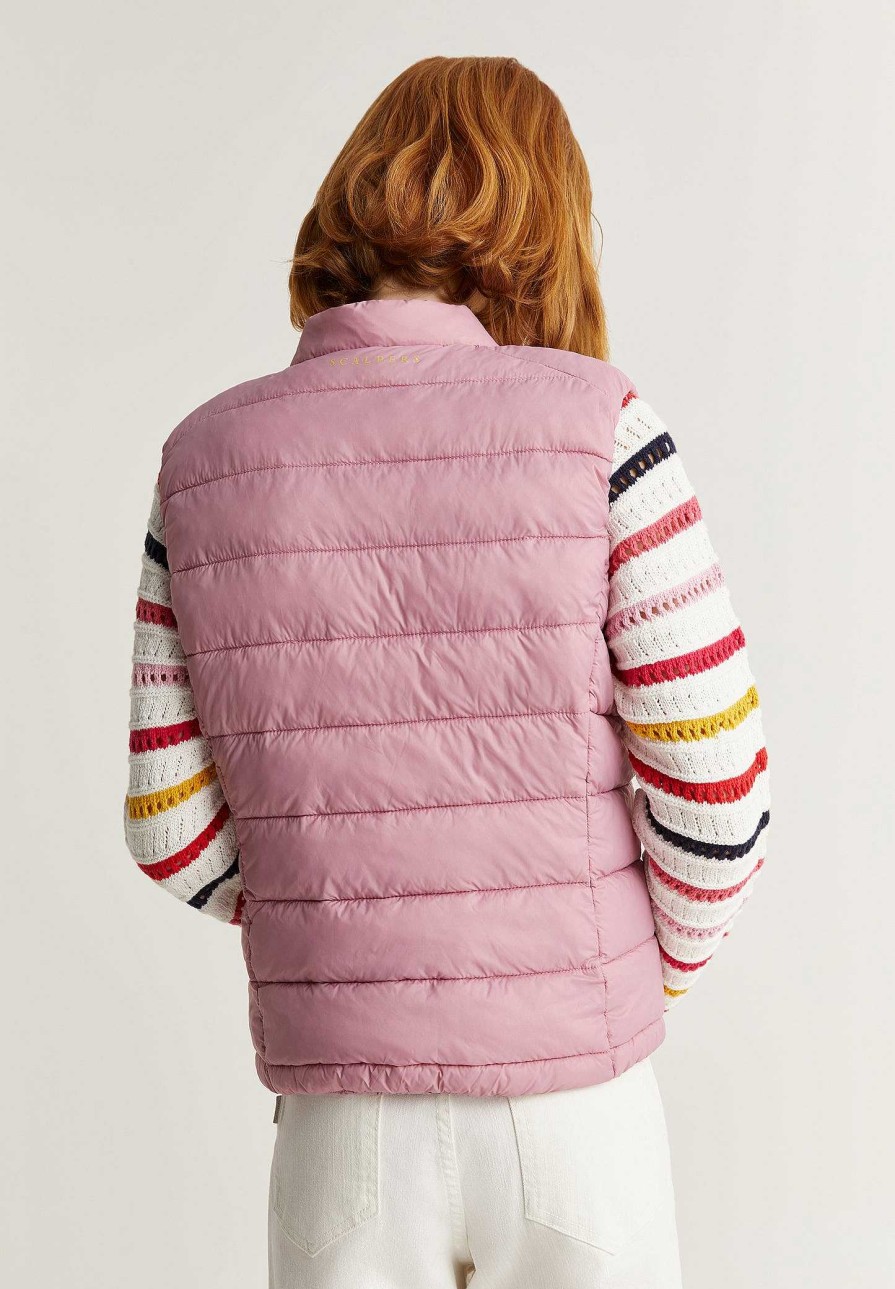 Scalpers Skull Padded Vest | Jackets And Vests